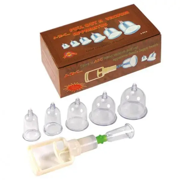 6-piece Rimba Clear Cupping Therapy Set
