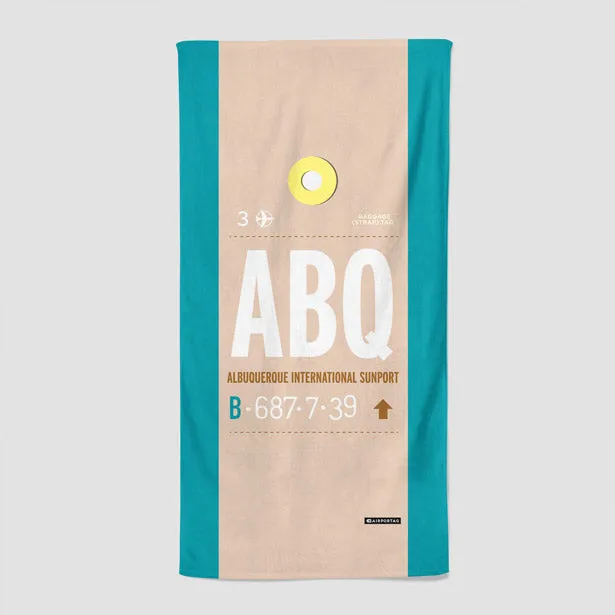 ABQ - Beach Towel