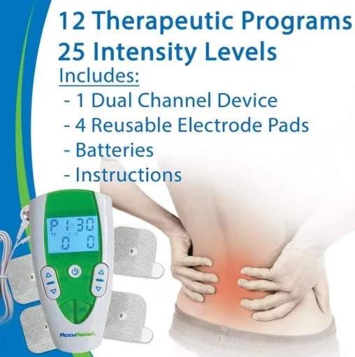AccuRelief Dual Channel TENS Unit