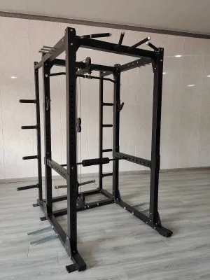 AgileFit M5 Power Rack with Lat Pulldown