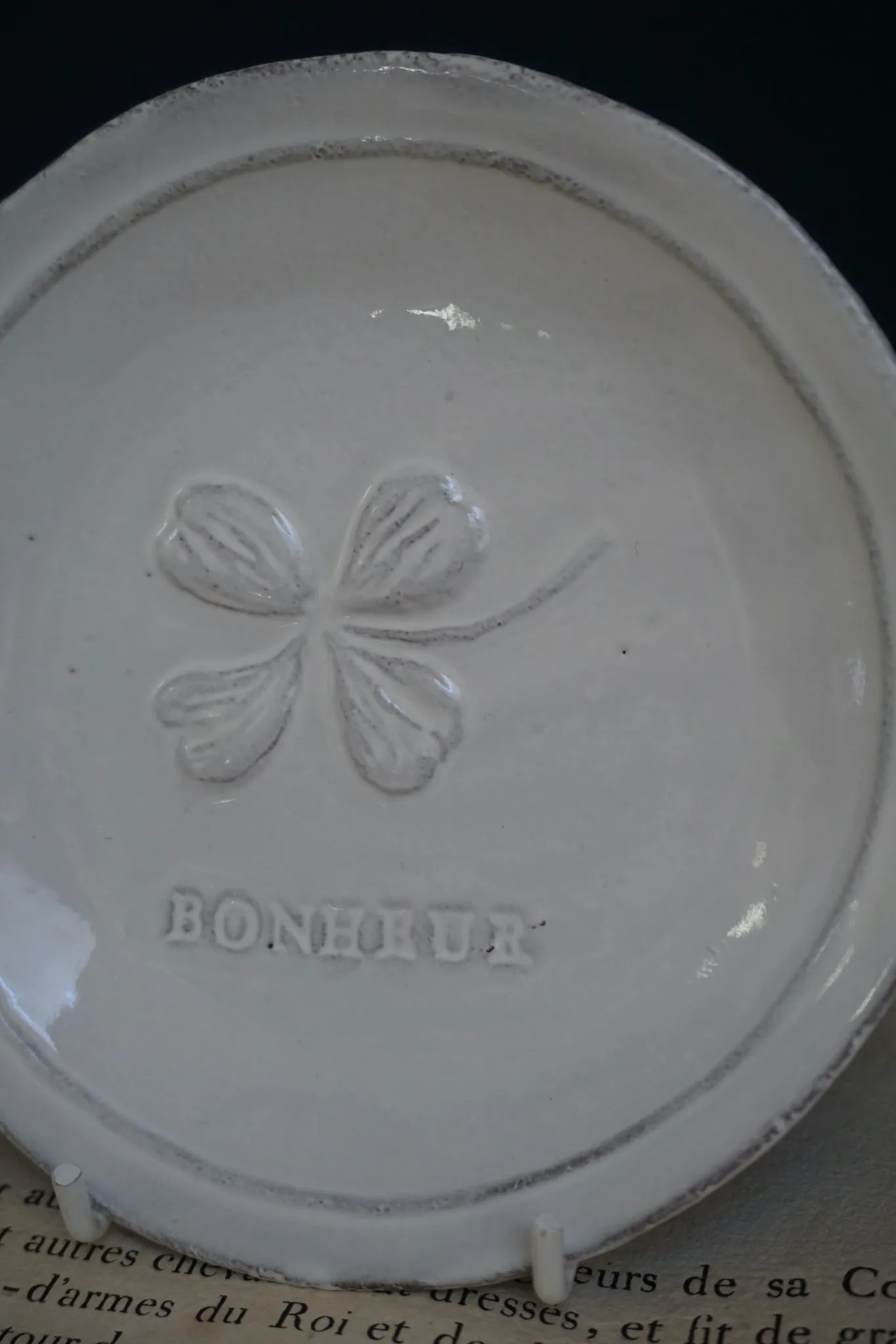 Astier de Villatte Fleurs Small Plate