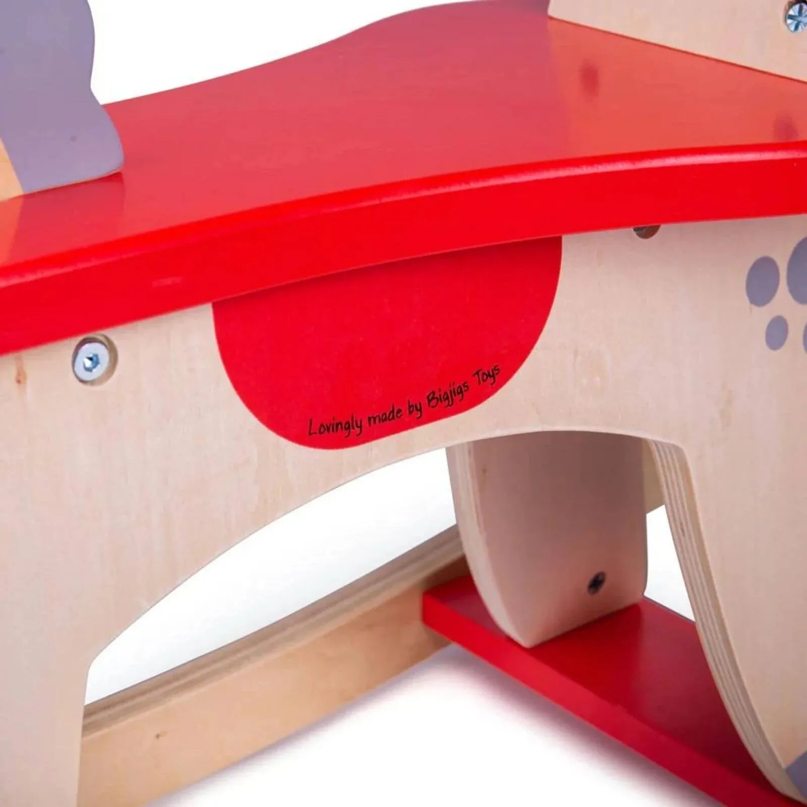 Bigjigs Toys Wooden Rocking Horse for Kids