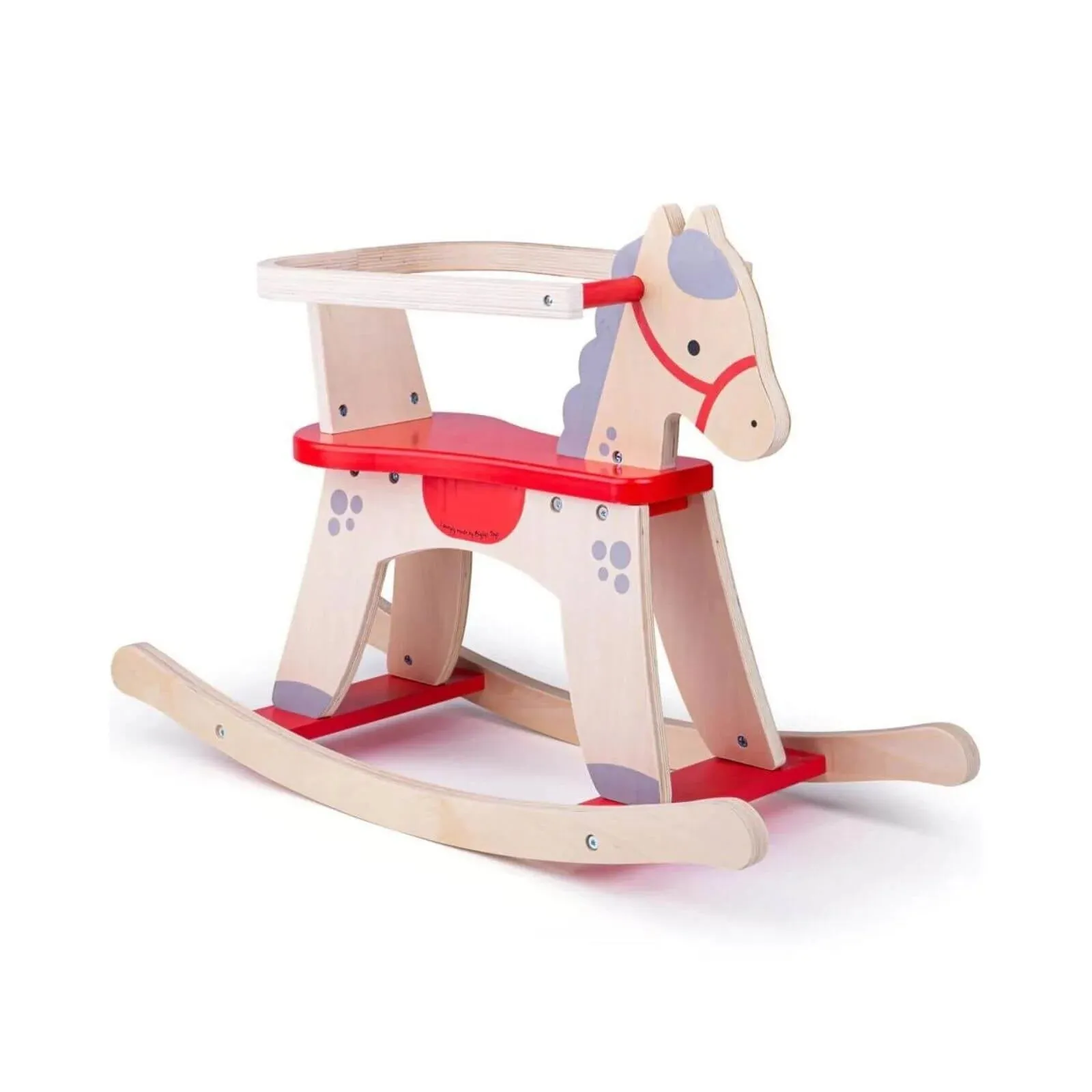 Bigjigs Toys Wooden Rocking Horse for Kids