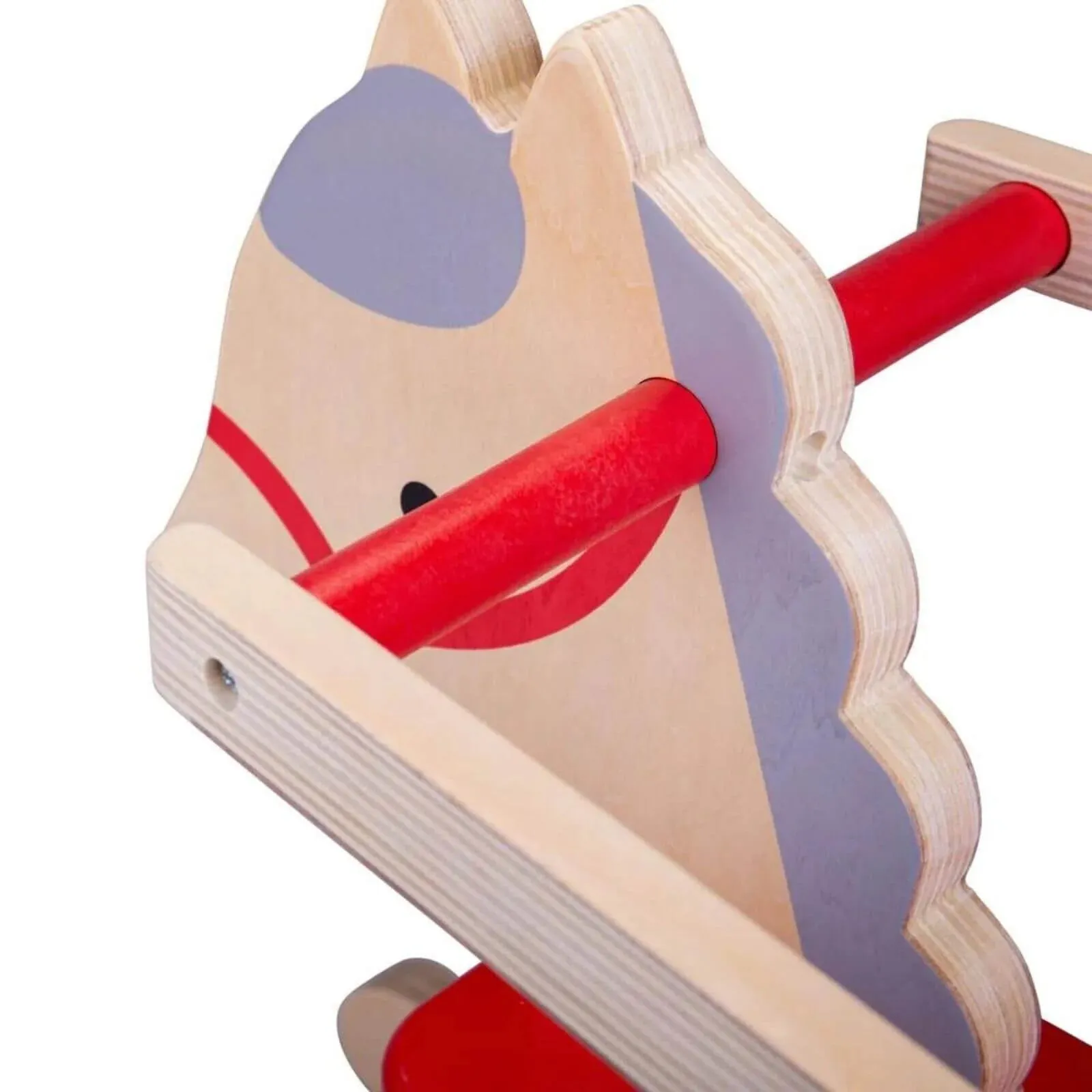 Bigjigs Toys Wooden Rocking Horse for Kids