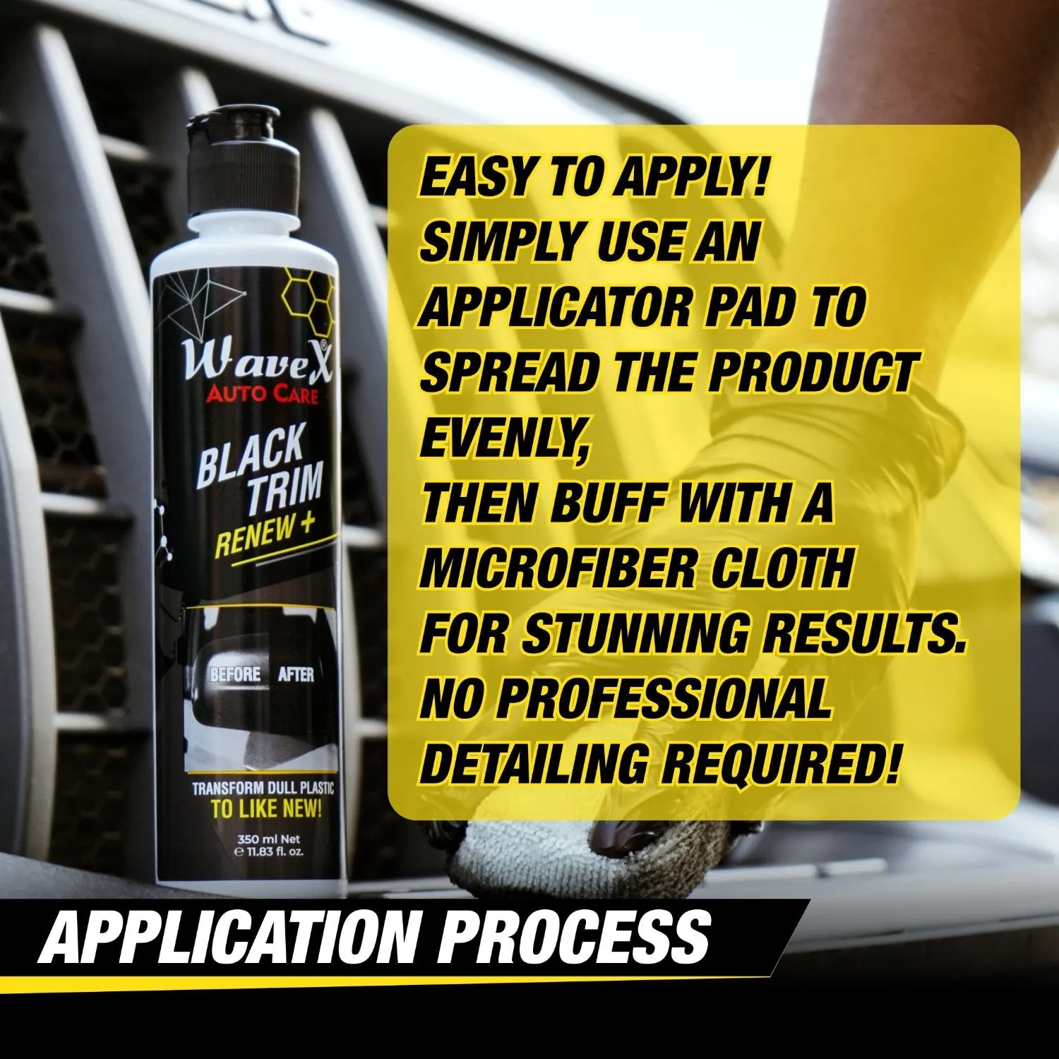 Black Trim Renew  | Revives Faded Exterior Trim & Bumpers