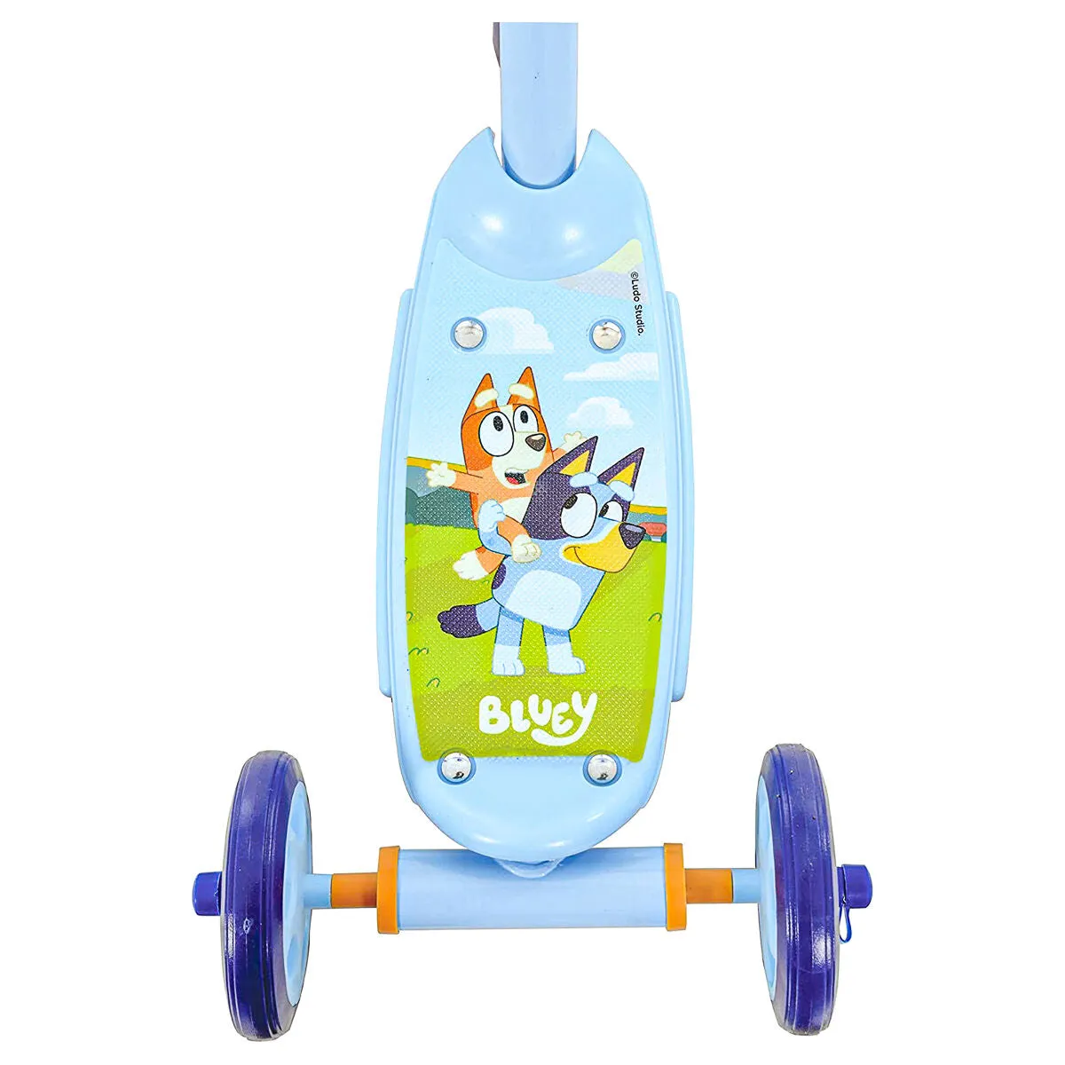 Bluey Switch It Tri Scooter with 4 Character Plaques