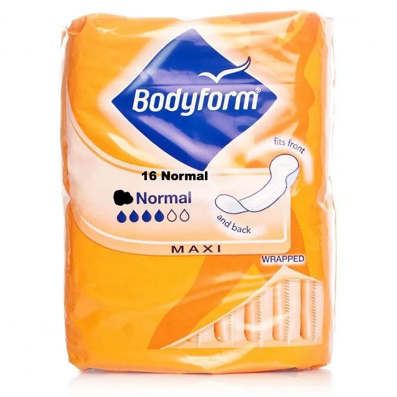 Bodyform Maxi Normal No Wings (16 Liners)