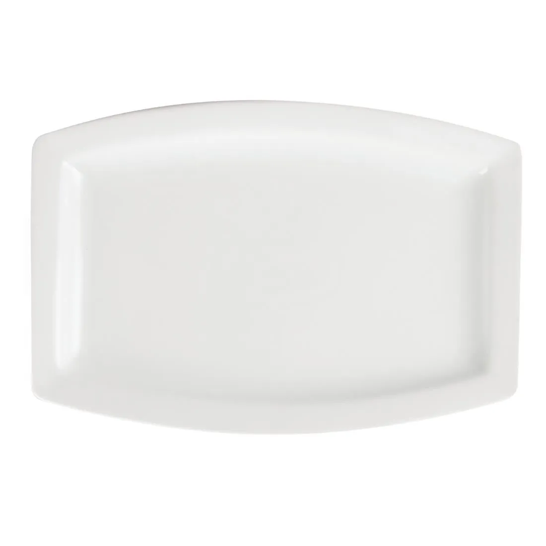 C361 Olympia Whiteware Rectangular Plates 320mm (Pack of 6)
