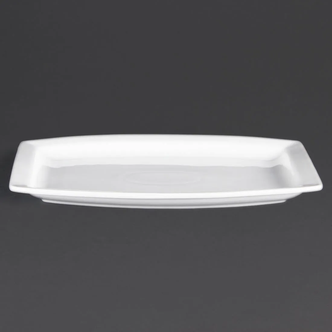 C361 Olympia Whiteware Rectangular Plates 320mm (Pack of 6)