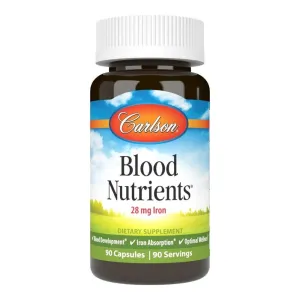 Carlson Blood Nutrients 90 Capsules