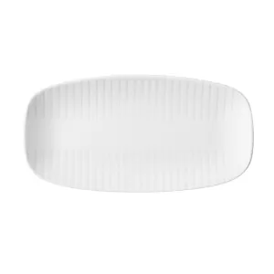 Churchill Era Grey Chefs Oblong Plates 298x152mm (Pack of 12) - HY911