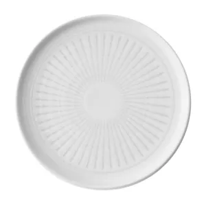 Churchill Era Grey Walled Plates 210mm (Pack of 6) - HY908