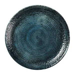 Churchill Homespun Chroma Blue Coupe Plate 288mm (Pack of 12)