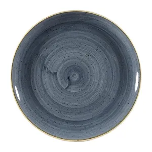 Churchill Stonecast Blueberry Coupe Plates 254mm (Pack of 12) - HX026