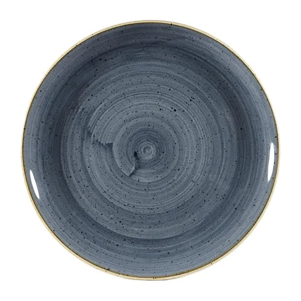 Churchill Stonecast Blueberry Coupe Plates 254mm (Pack of 12) - HX026