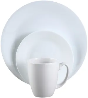 Corelle 6022003 Dinnerware Set, Vitrelle Glass, For: Dishwashers, Pre-Heated Microwave Ovens and Refrigerators :EA: QUANTITY: 2
