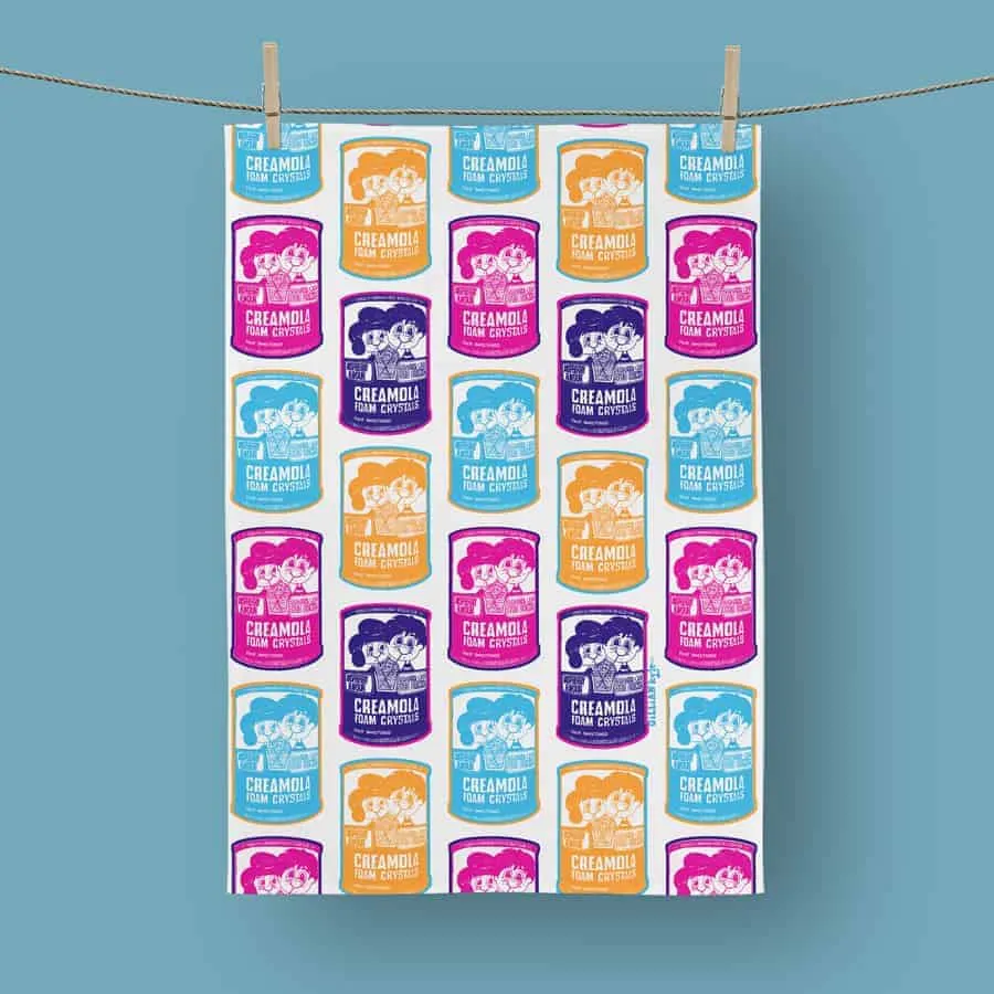 CREAMOLA FOAM TEA TOWEL