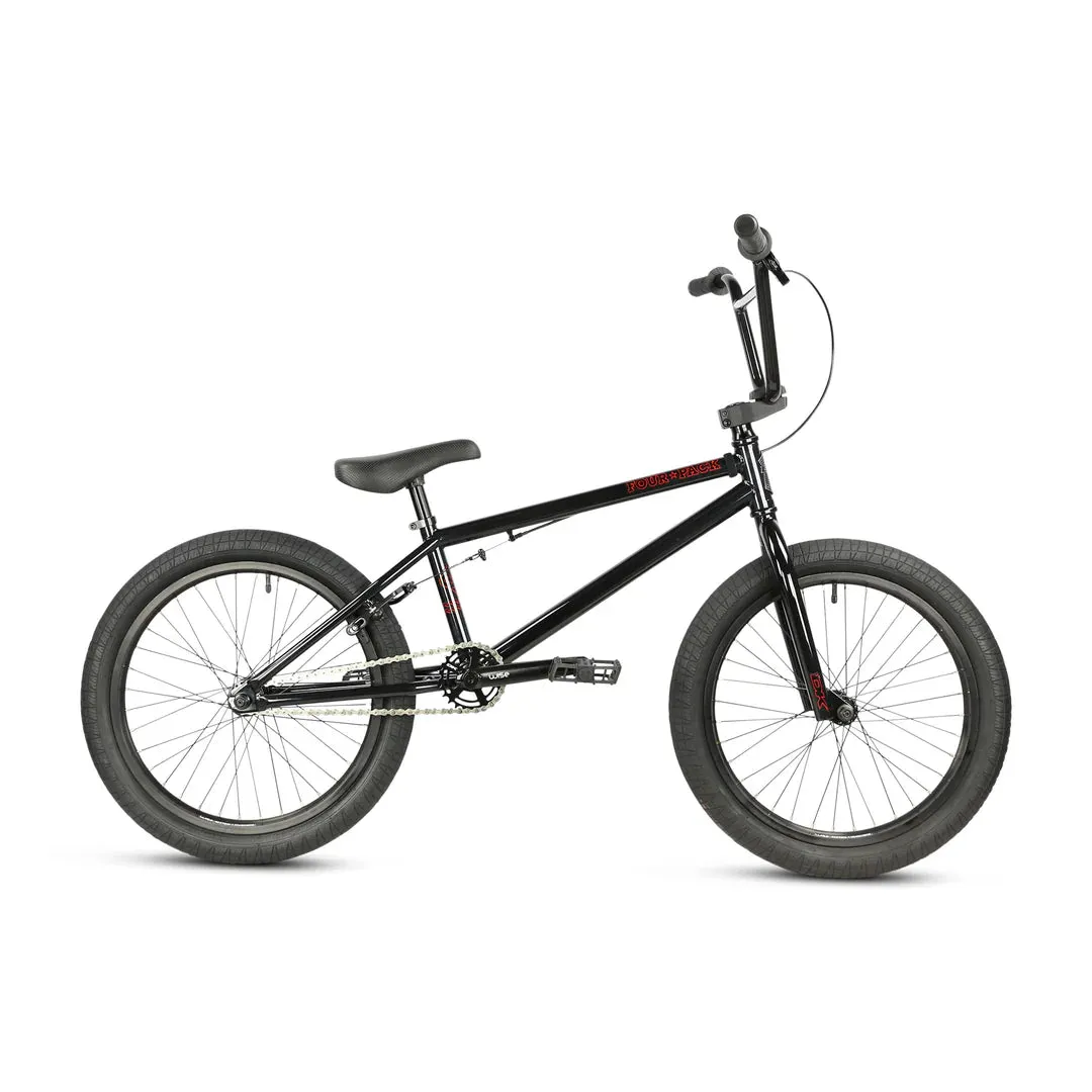 DK Four Pack 20" Complete BMX Bike - Black