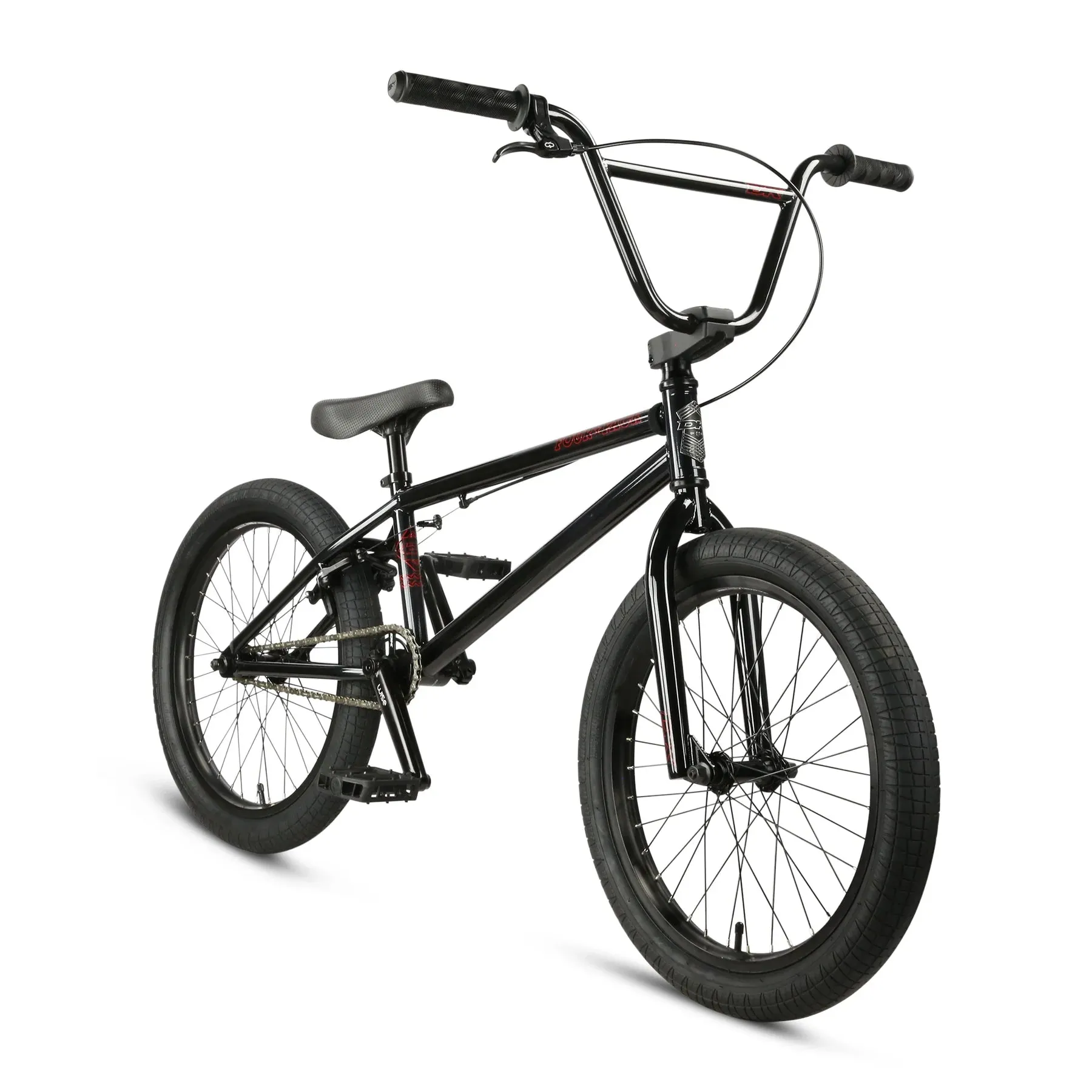 DK Four Pack 20" Complete BMX Bike - Black