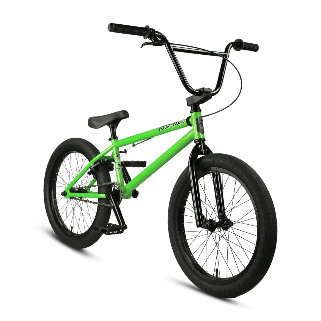 DK Four Pack 20" Complete BMX Bike - Green