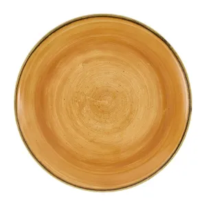 DX773 Churchill Stonecast Tangerine Coupe Plate 260mm (Pack of 12)