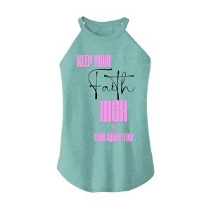Faith and Squats Rocker Tank