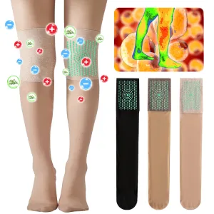 GFOUK IONSDETOX Tourmaline Acupressure Self-heating Silk Stocks