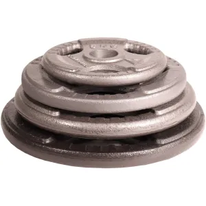 Hit Fitness 100kg Cast Iron Tri-Grip Weight Plate Set