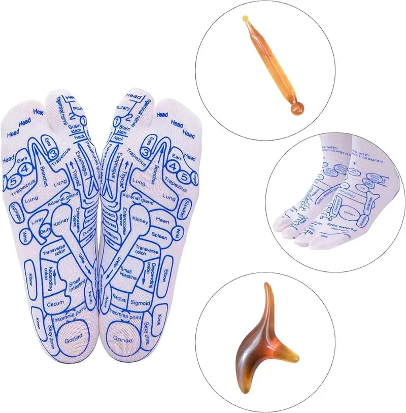 Hot saleReflexology Chart Socks