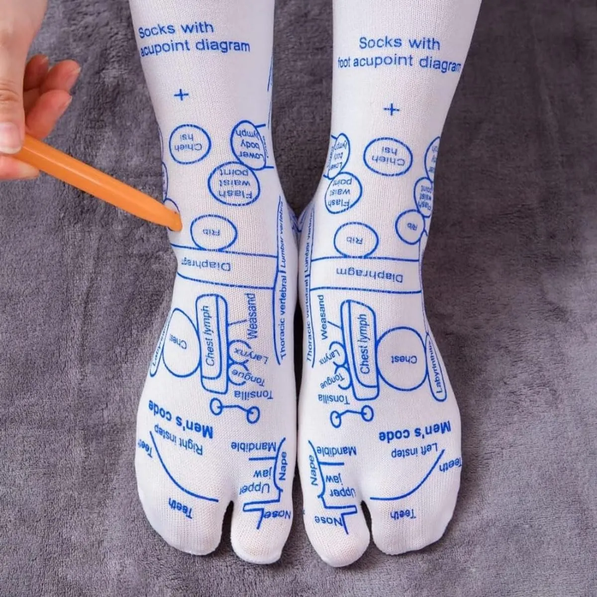 Hot saleReflexology Chart Socks