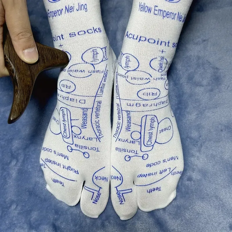 Hot saleReflexology Chart Socks