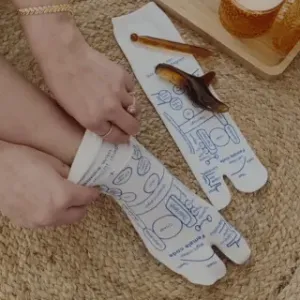 Hot saleReflexology Chart Socks