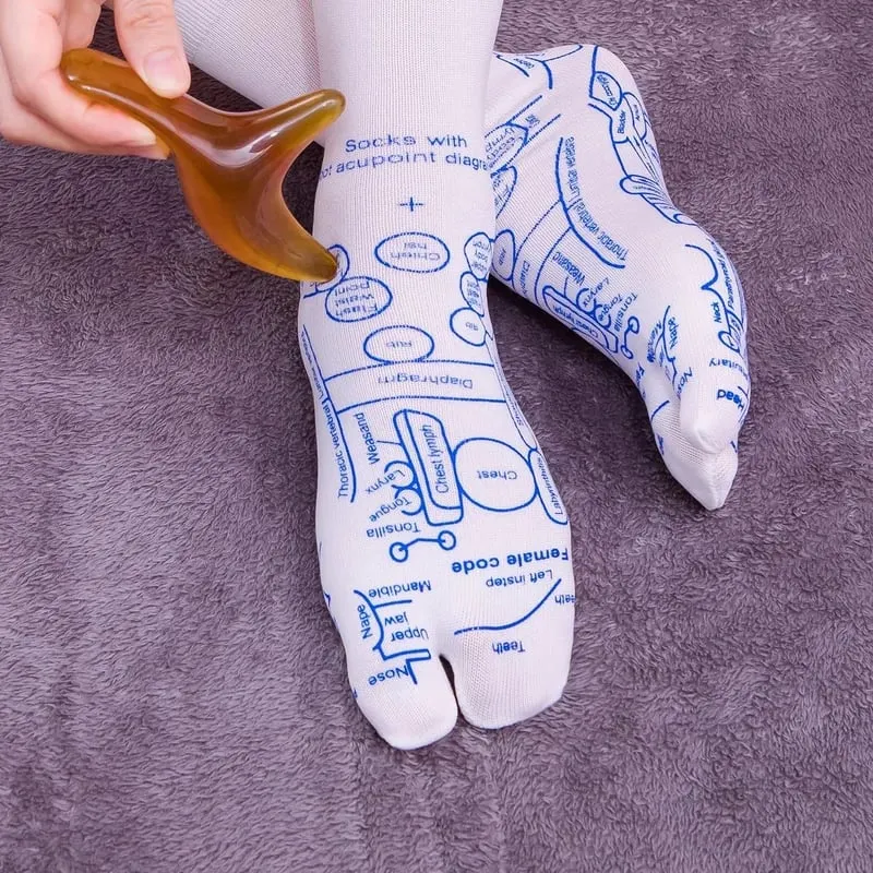 Hot saleReflexology Chart Socks
