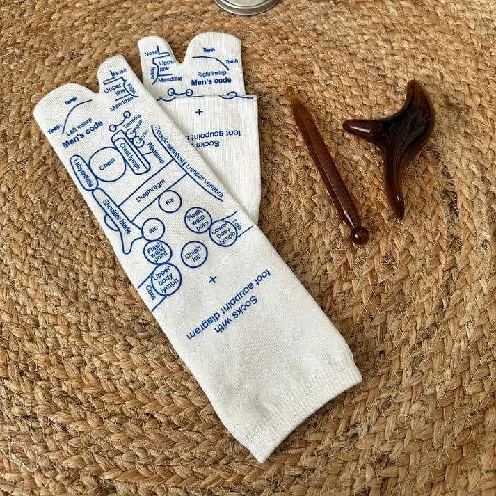 Hot saleReflexology Chart Socks