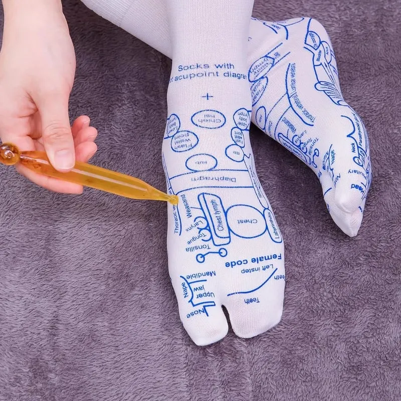 Hot saleReflexology Chart Socks