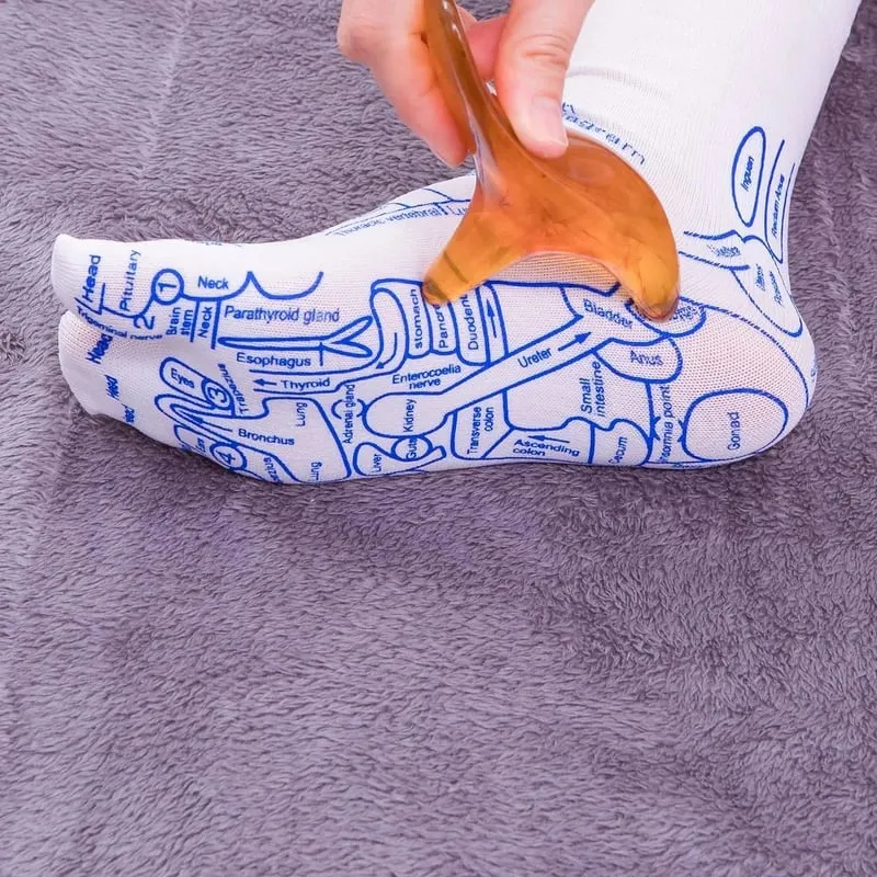 Hot saleReflexology Chart Socks