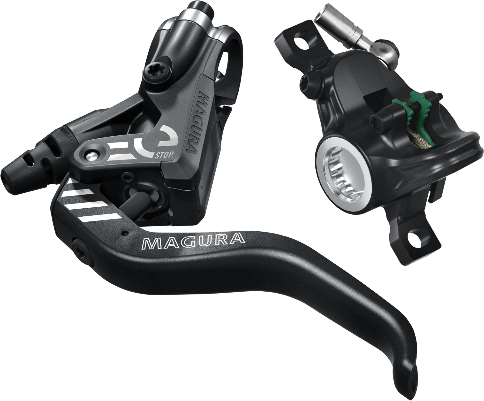 Hydraulic disc brake and lever kit MT4 eSTOP Magura, black