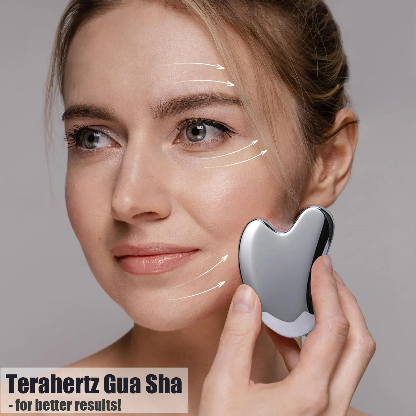 InfiniteRelax Terahertz Roller and Gua Sha Stone
