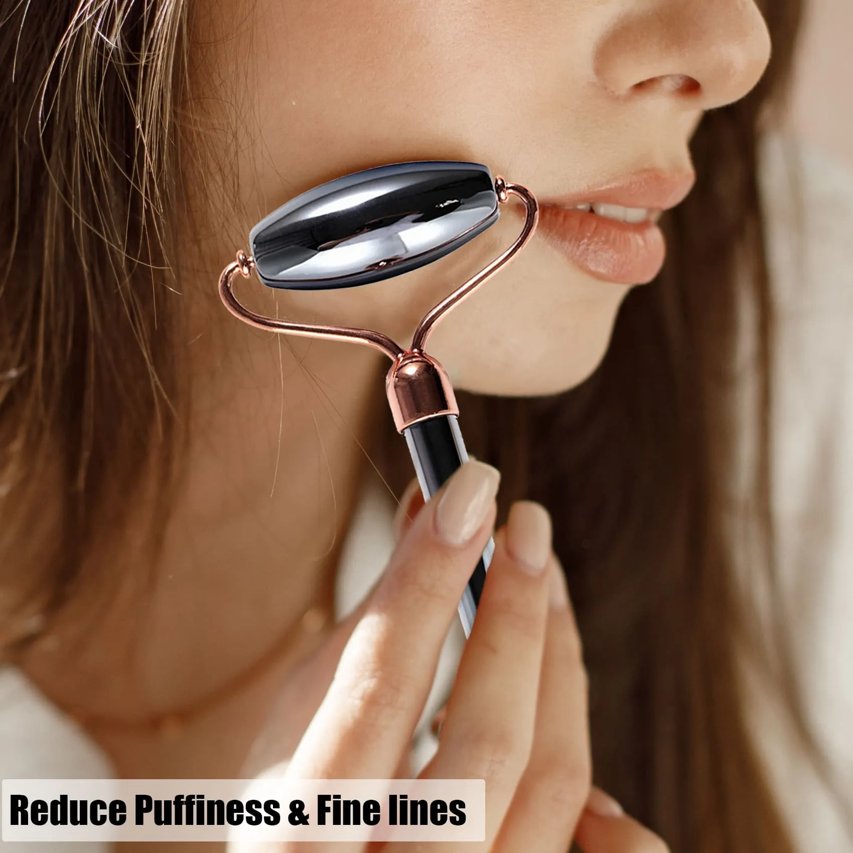 InfiniteRelax Terahertz Roller and Gua Sha Stone