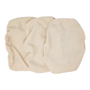 Jeanie Rub Terry Cloth Massage Pad Covers - 3 Pack