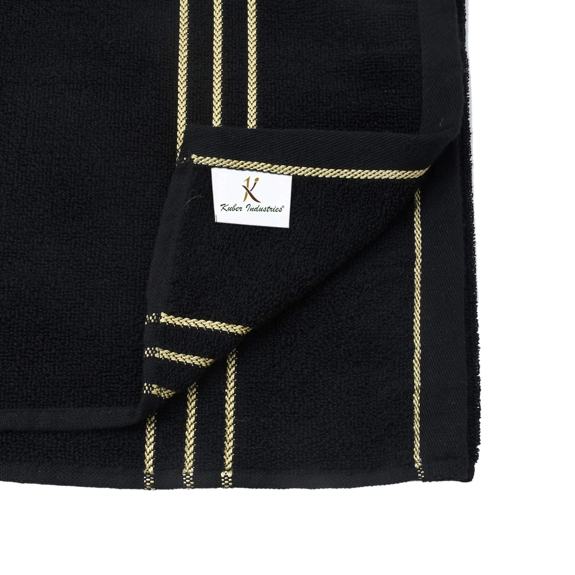 Kuber Industries 525 GSM Cotton Face Towels |Super Soft, Quick Absorbent & Anti-Bacterial|Gym & Workout Towels|Pack of 6 (Blue & Green)