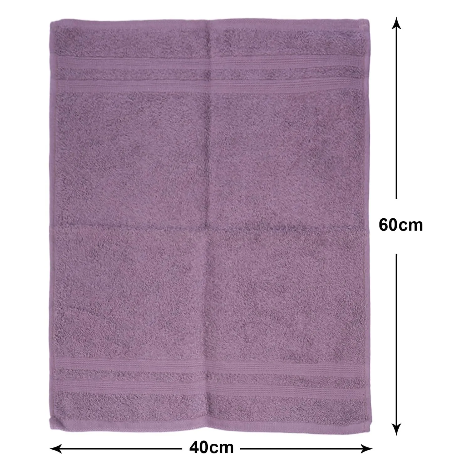 Kuber Industries 525 GSM Cotton Hand Towels |Super Soft, Quick Absorbent & Anti-Bacterial|Gym & Workout Towels|Pack of 4(Purple & Green)