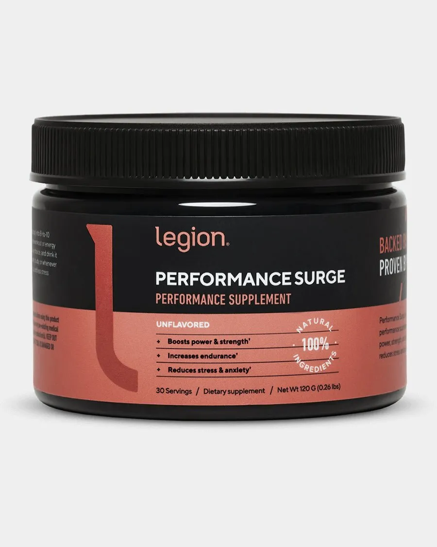 Legion Performance Surge Workout Supplement