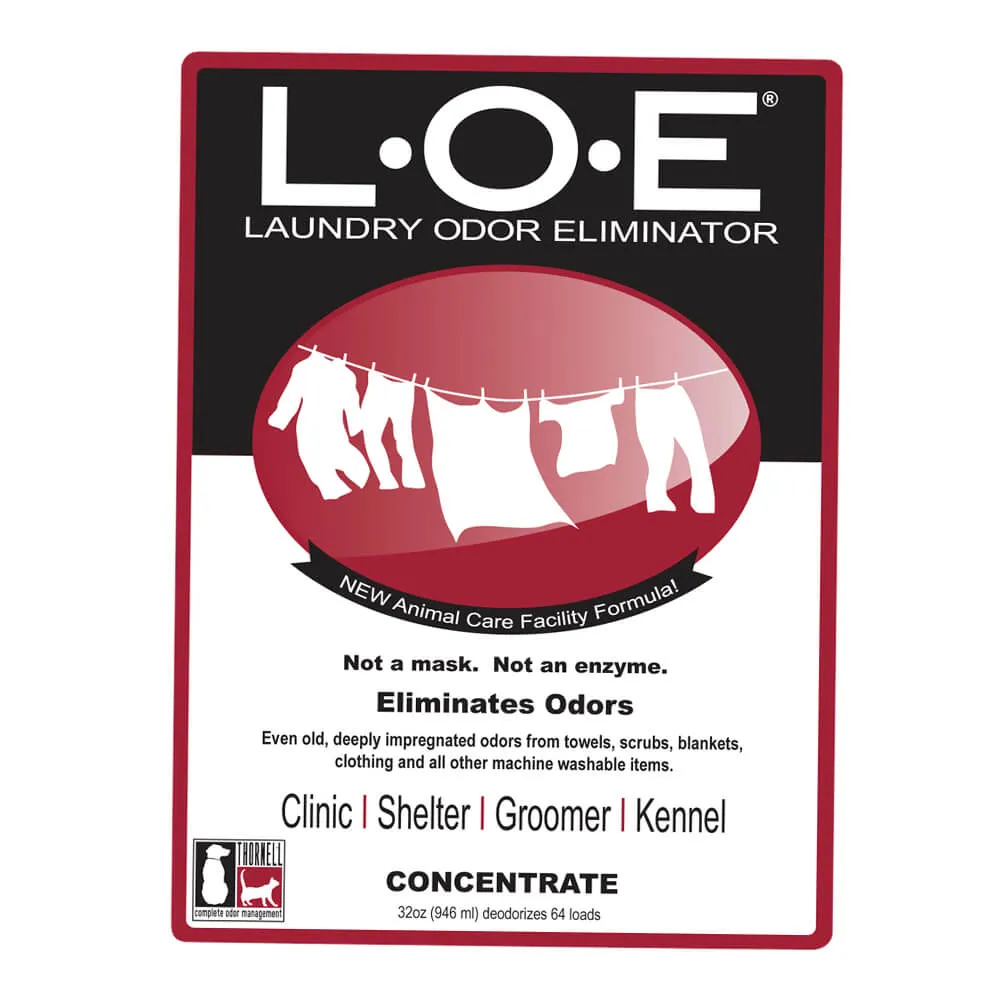 L.O.E. Laundry Odor Eliminator, Concentrate