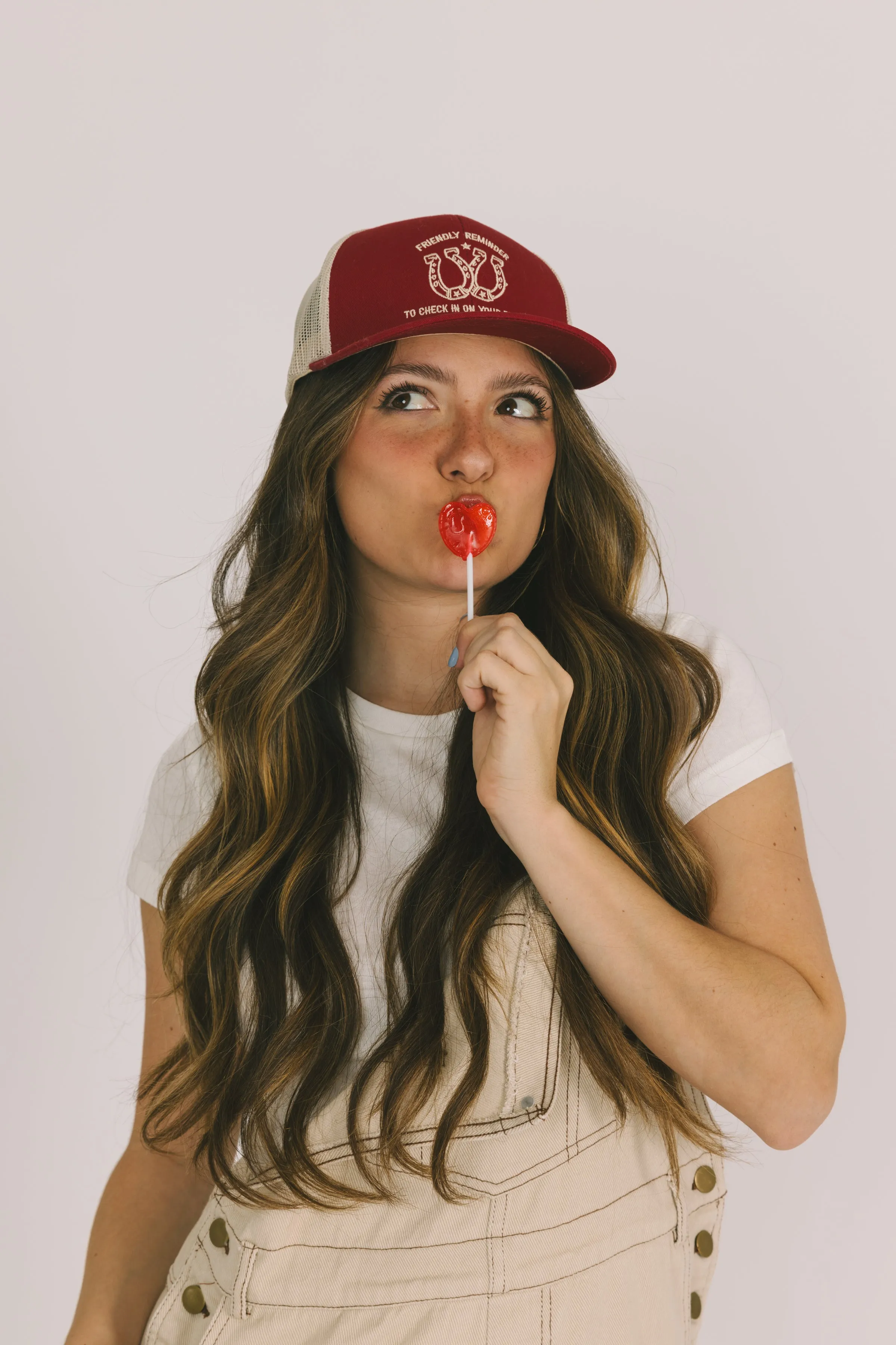 Mental Health Awareness Red Trucker Hat
