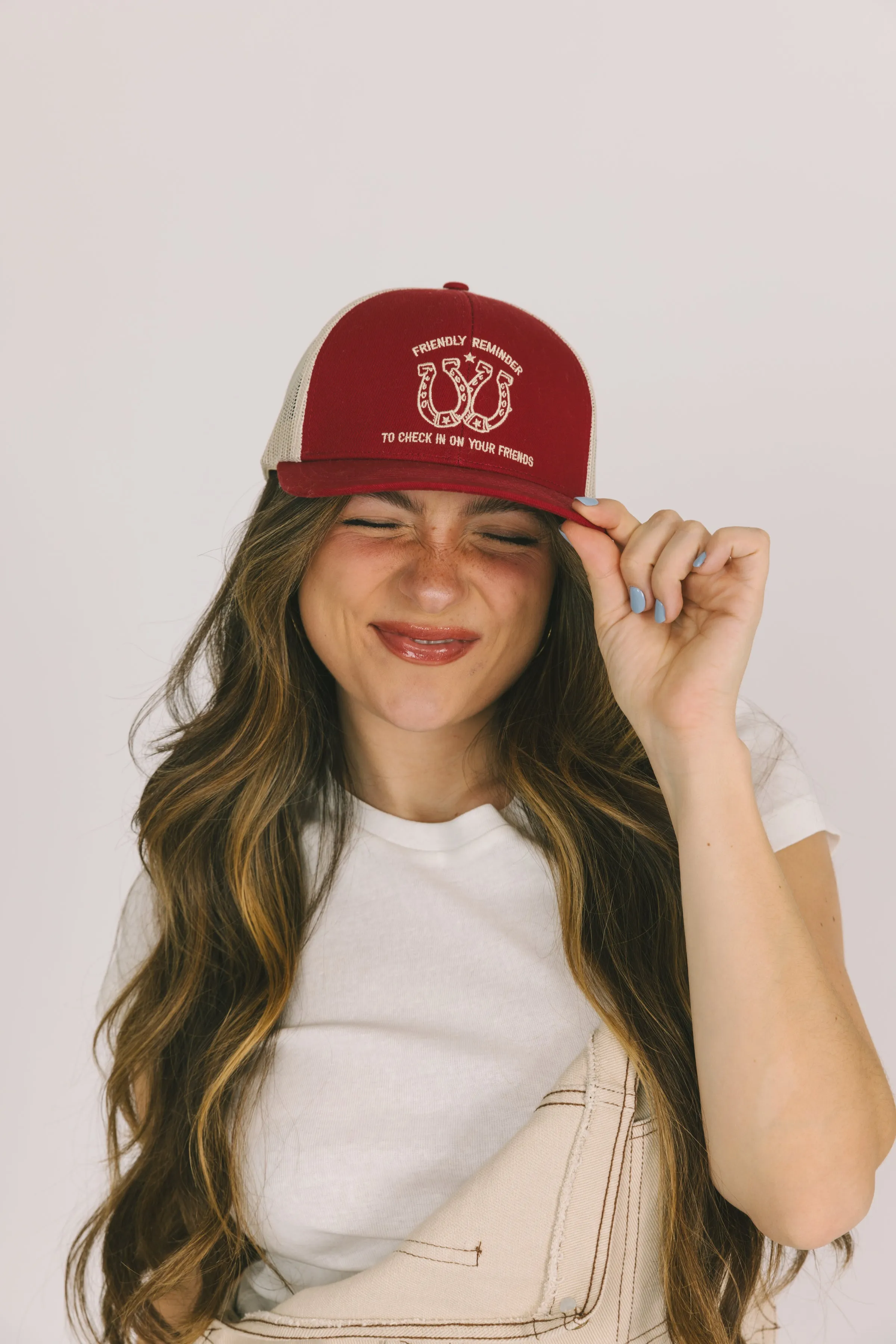 Mental Health Awareness Red Trucker Hat