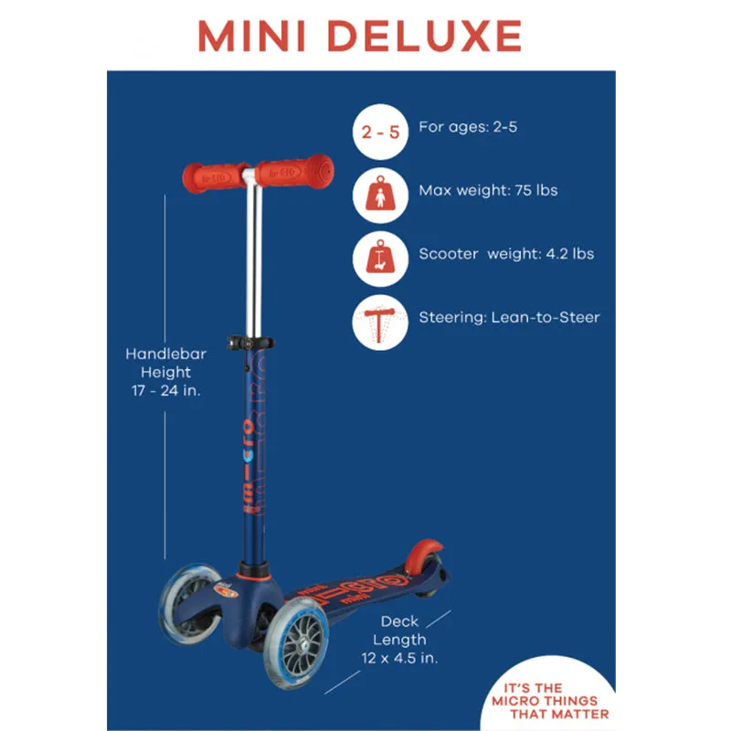 Micro Kickboard Micro Mini Deluxe Ages 2-5