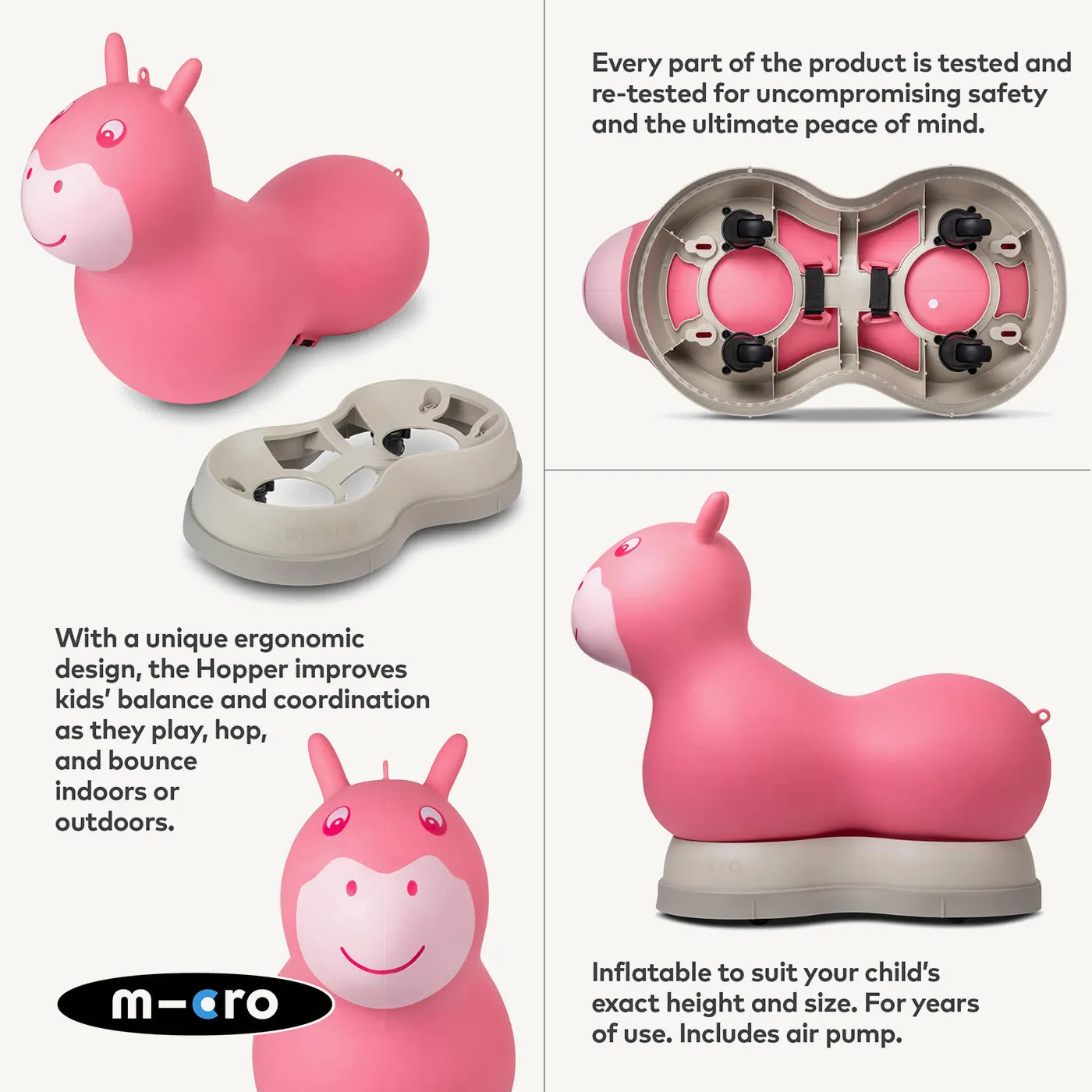Micro Scooters Air Hopper - Pink