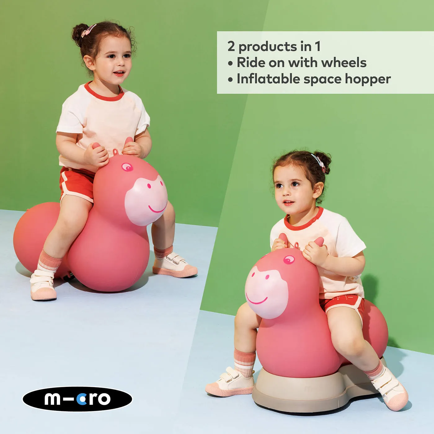 Micro Scooters Air Hopper - Pink