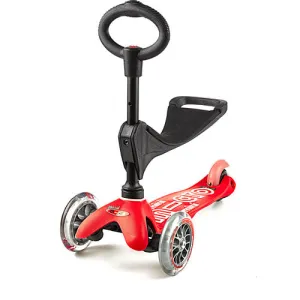 Mini 3in1 Deluxe Scooter - Red